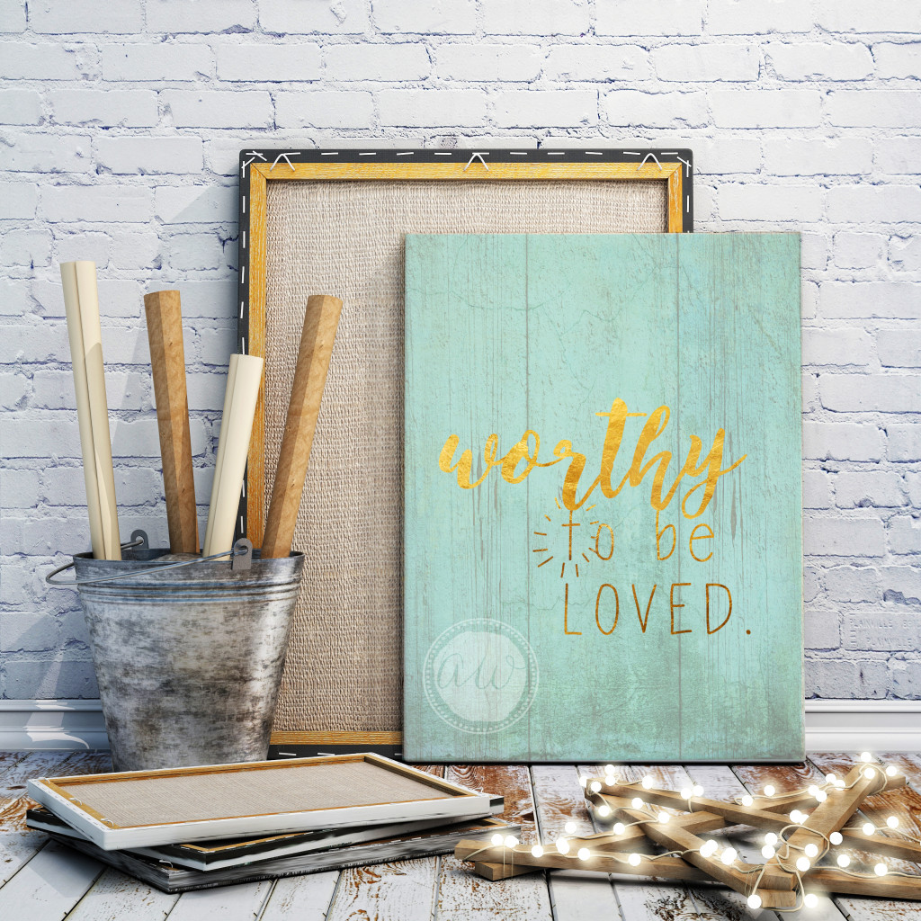 worthy to be loved print